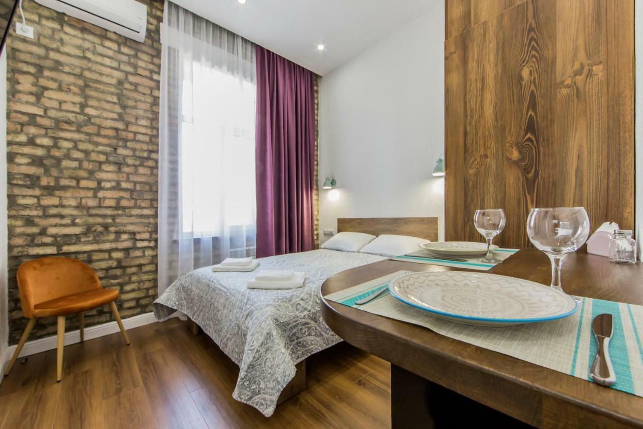 Apartamento Kyiv Cozy Loft Exterior foto